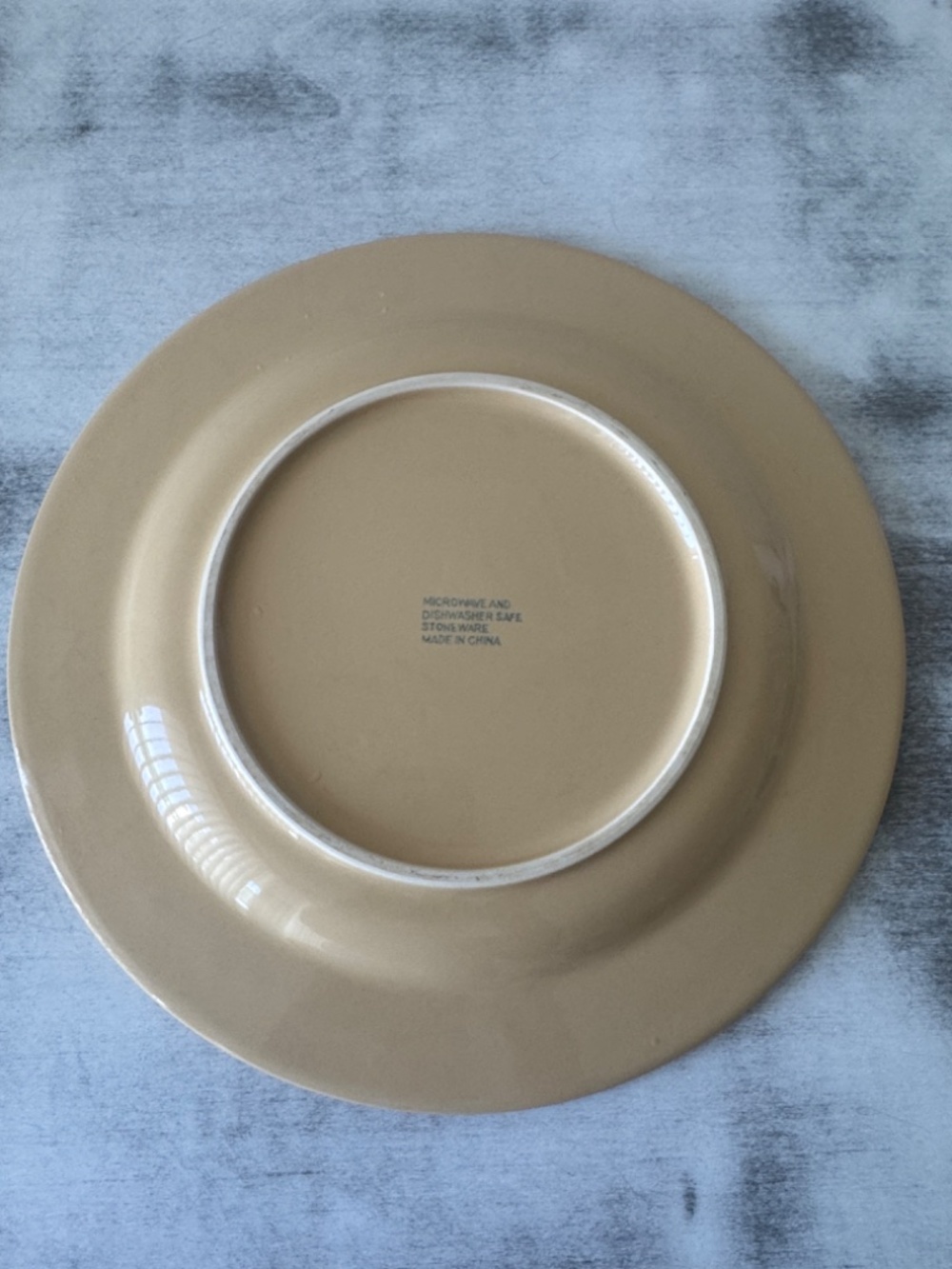Dinner plate made in China Discontinued Yellow D-11.5" - Picture 5 of 6